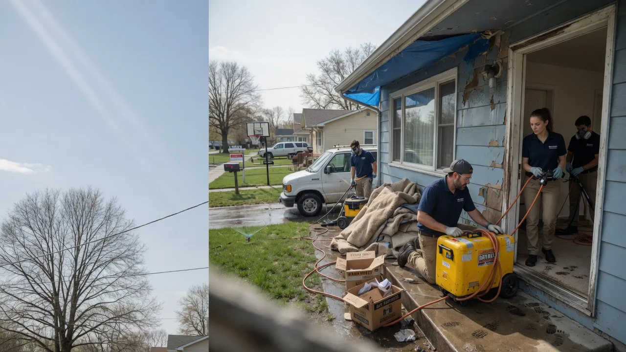 Basement Flood Cleanup in White Cloud, KS near me